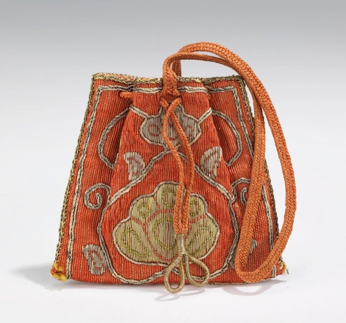 Embroidered Coin Pouch