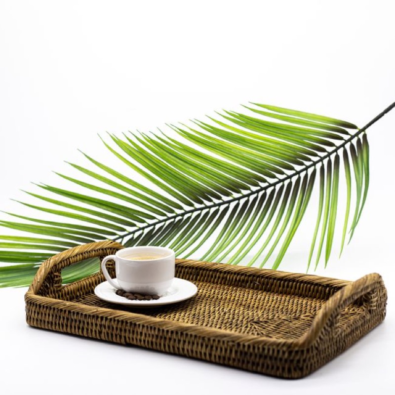 Rattan Serving Tray